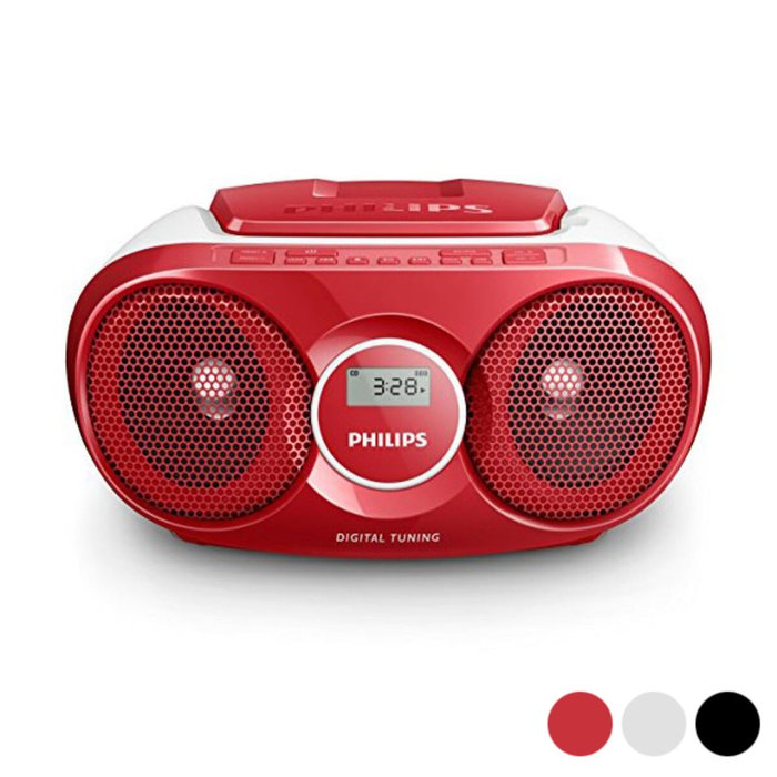 Philips Radio CD AZ215B/12 Negra