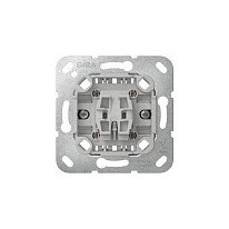 GIRA 310700 Interruptor oscilante Cromo, Gris