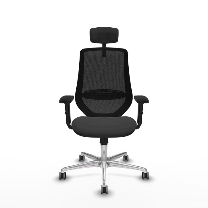PIQUERAS Y CRESPO Silla de oficina Mardos con Mecanismo Sincro Gris y Negro PIQUERAS Y CRESPO Silla de oficina Mardos con Mecanismo Sincro Gris y Negro