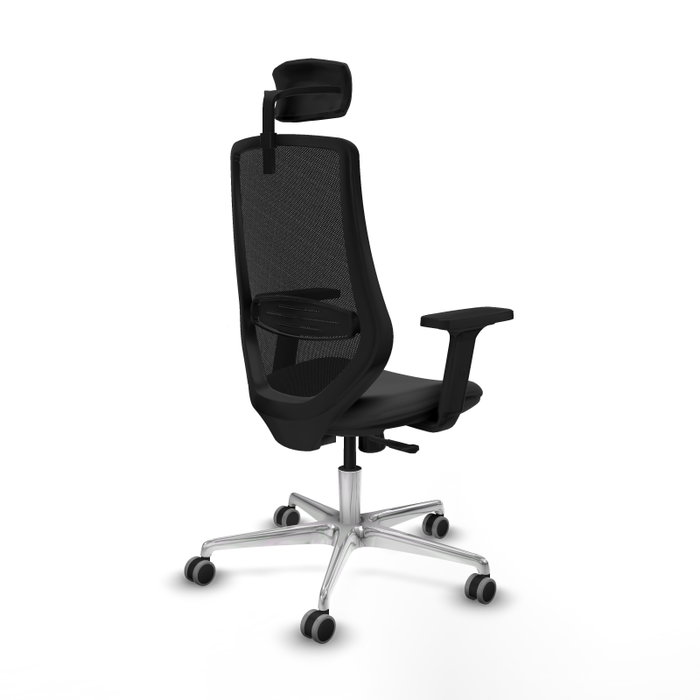 PIQUERAS Y CRESPO Silla de oficina Mardos con Mecanismo Sincro Gris y Negro PIQUERAS Y CRESPO Silla de oficina Mardos con Mecanismo Sincro Gris y Negro