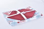 DKD Home Decor Mantel Navidad Moderna Azul Celeste Rojo 250 x 150 cm Set de 9