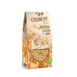 La Grana Crunchy Avena 750g - Muesli Ecológico Crujiente de Copos de Avena Integral con Espelta y Coco