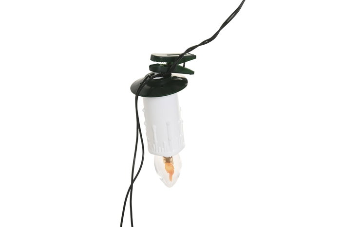 DKD Home Decor Guirnalda Navidad Tradicional 10 Velas LED Blanco 3.3 x 10 x 3.3 cm DKD Home Decor Guirnalda Navidad Tradicional 10 Velas LED Blanco 3.3 x 10 x 3.3 cm