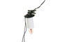 DKD Home Decor Guirnalda Navidad Tradicional 10 Velas LED Blanco 3.3 x 10 x 3.3 cm