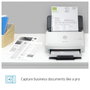 HP ScanJet Pro 3000 s4 - Escáner de alimentación de hojas, velocidad hasta 40 ppm/80 ipm, ADF 50 páginas, para 4000 páginas/día, software HP Scan incluido