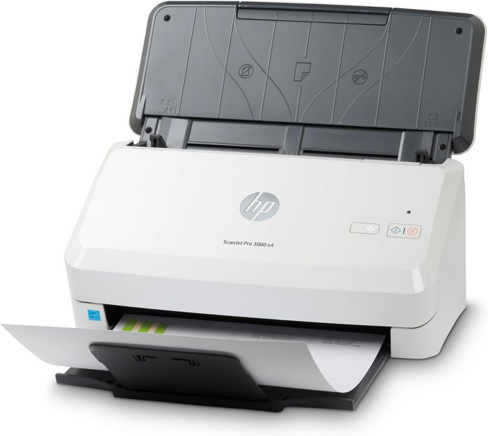 HP ScanJet Pro 3000 s4 - Escáner de alimentación de hojas, velocidad hasta 40 ppm/80 ipm, ADF 50 páginas, para 4000 páginas/día, software HP Scan incluido