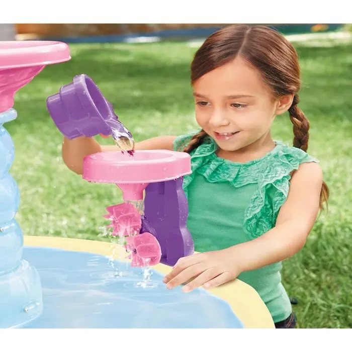 Little Tikes Juguetes Tabla de agua espiral rosa para bebés +24 meses