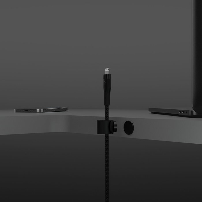 Belkin Boost Charge Pro Flex Cable USB-C a Lightning de 3 m, Negro