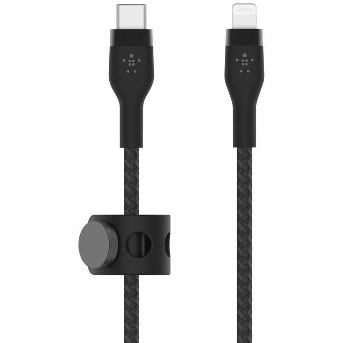 Belkin Boost Charge Pro Flex Cable USB-C a Lightning de 3 m, Negro