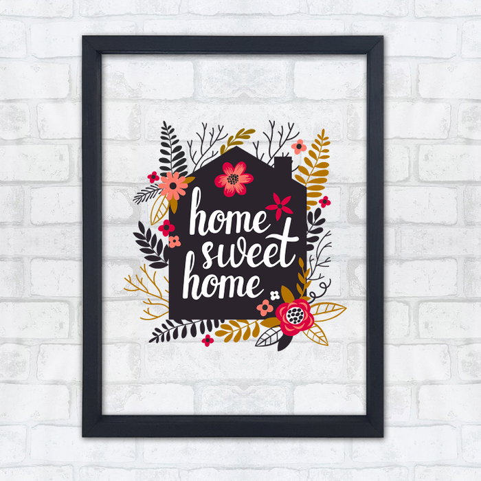 Wallity CAM350784182 Cuadro Decorativo Enmarcado 32 x 42 cm