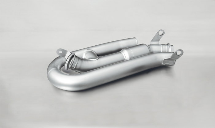 Remus REM0101655312 Presilenciador para Adaptarse a Remus o Silenciador Original, Convertible Catalítico Legal, Acero Inoxidable RACE