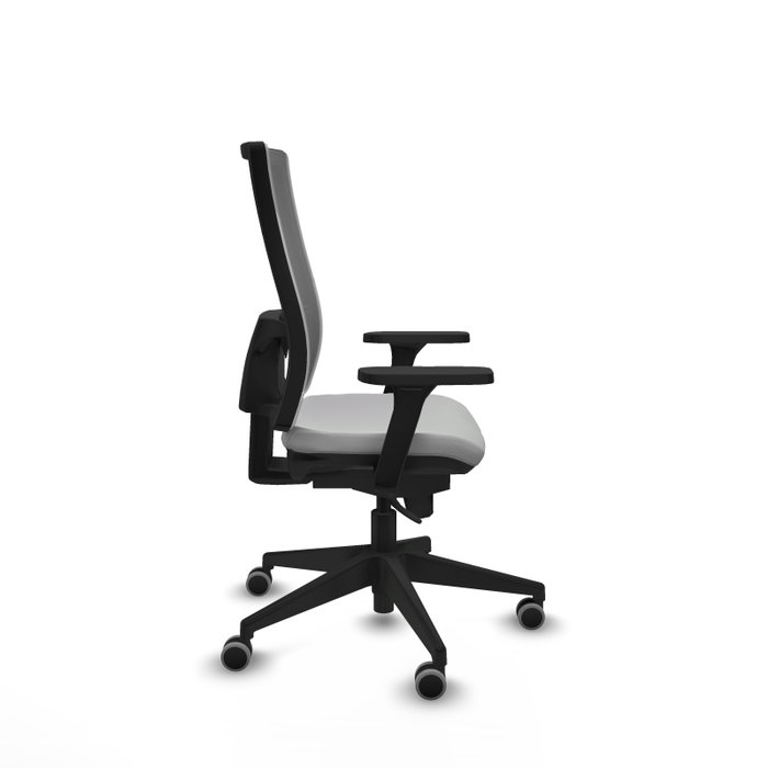 PIQUERAS Y CRESPO Silla de oficina Horna con mecanismo Sincro, Gris
