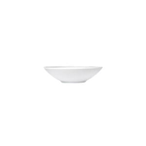 SUMMA Alba Plato Hondo Coupe de Porcelana Blanca, 18 cm de Diámetro x 5 cm de Alto, Colección Alba, Vajilla (Set de 6)