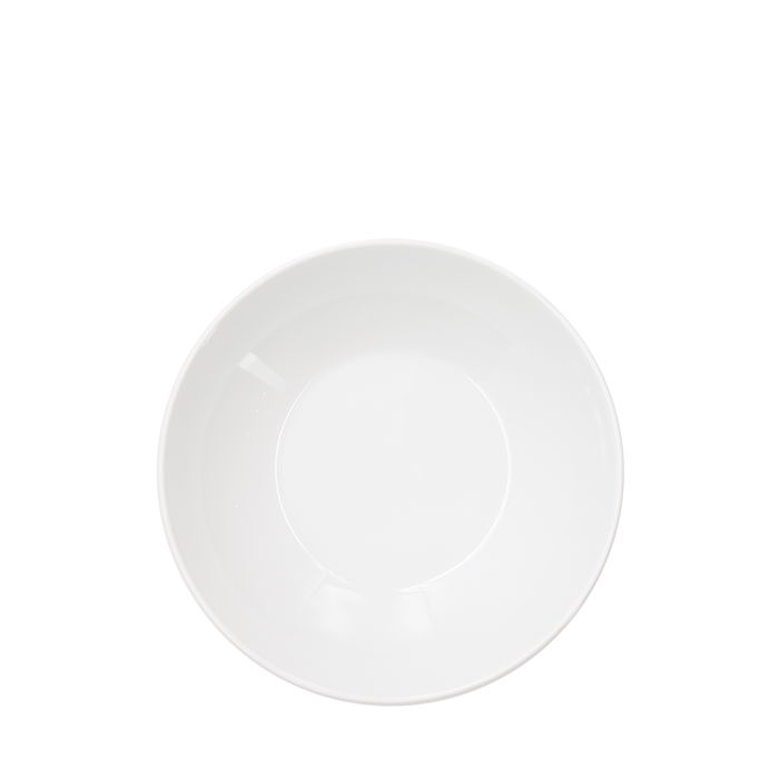 SUMMA Alba Plato Hondo Coupe de Porcelana Blanca, 18 cm de Diámetro x 5 cm de Alto, Colección Alba, Vajilla (Set de 6)