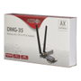 Inter-Tech DMG-35 Tarjeta de Red Wi-Fi 6 y Bluetooth 5.0 PCI Express