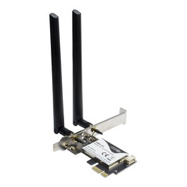 Inter-Tech DMG-35 Tarjeta de Red Wi-Fi 6 y Bluetooth 5.0 PCI Express