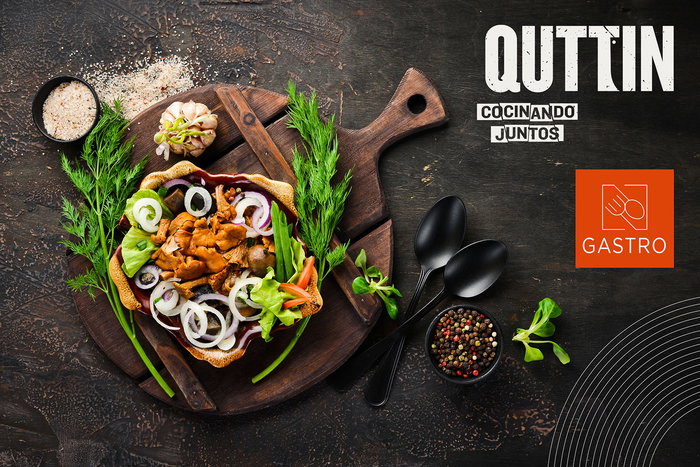 Quttin Sartén Gastro 28 cm (6 Unidades)