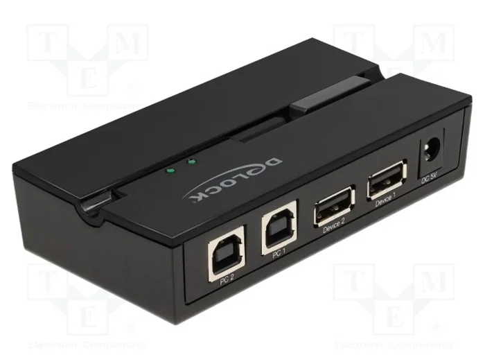 DeLOCK 11492 Conmutador USB 2.0 para 2 PC y 2 dispositivos DeLOCK 11492 Conmutador USB 2.0 para 2 PC y 2 dispositivos