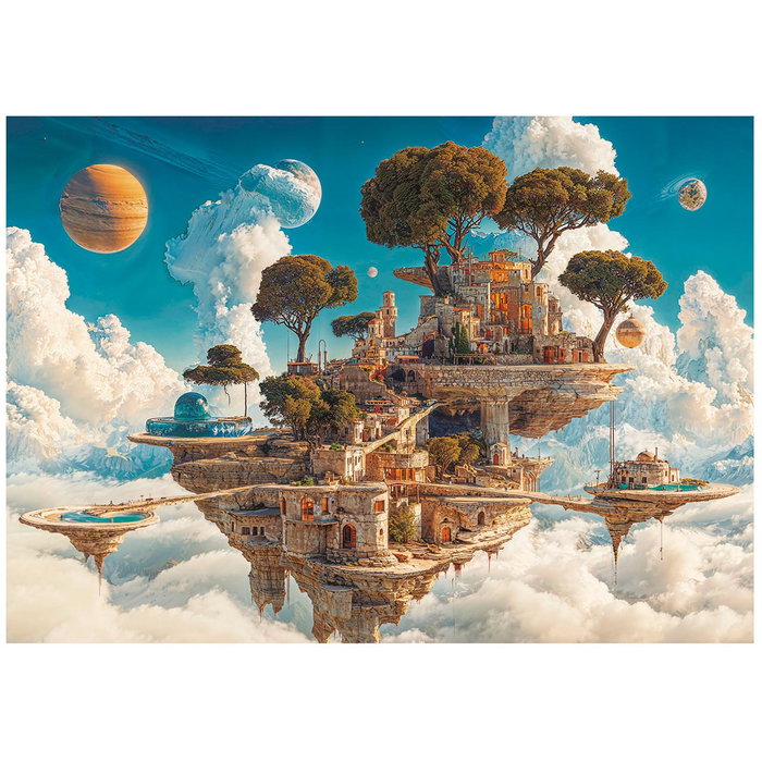 Educa Puzzle 500 Piezas Reino De Nubes 20230 Adultos Montado 68x48cm