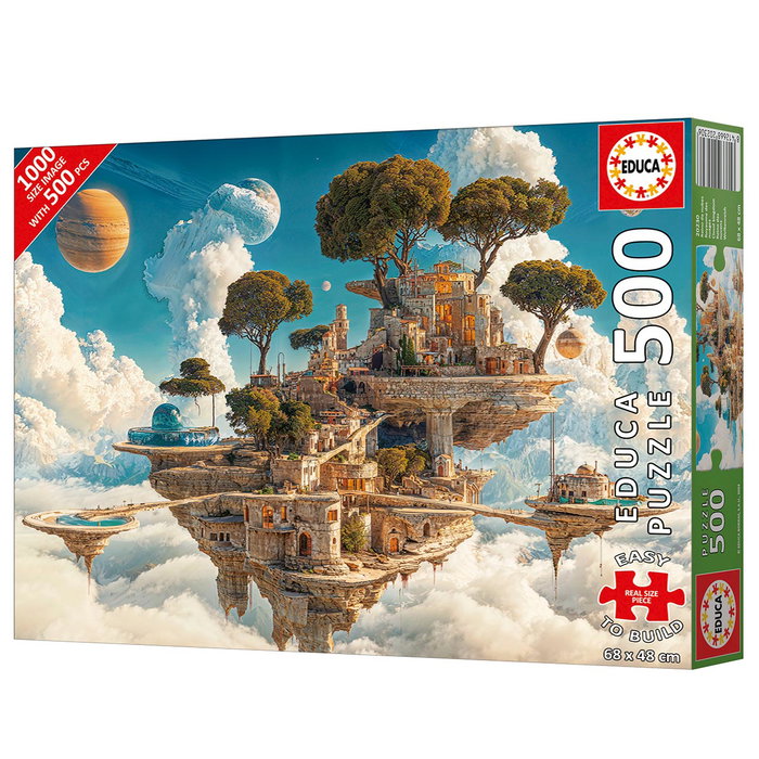 Educa Puzzle 500 Piezas Reino De Nubes 20230 Adultos Montado 68x48cm