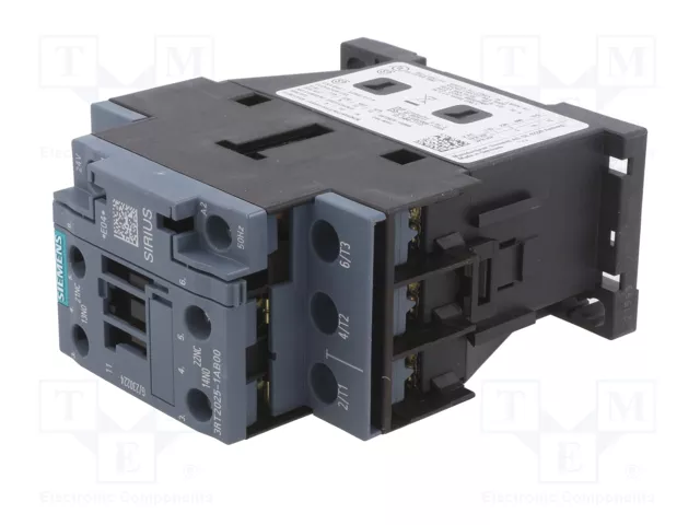 SIEMENS 3RT2025-1AB00 Contactor 3-polar 24VAC