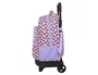 Safta Mochila Kuromi con Ruedas Extensible, Grande, Dimensiones 45x33x22 cm