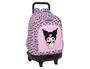 Safta Mochila Kuromi con Ruedas Extensible, Grande, Dimensiones 45x33x22 cm