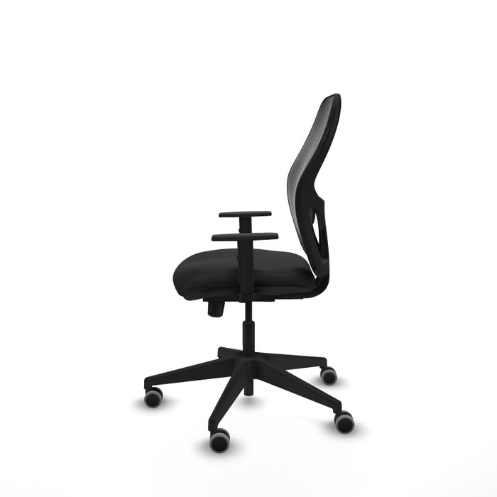 PIQUERAS Y CRESPO Silla de oficina Alocén con mecanismo traslack negra PIQUERAS Y CRESPO Silla de oficina Alocén con mecanismo traslack negra