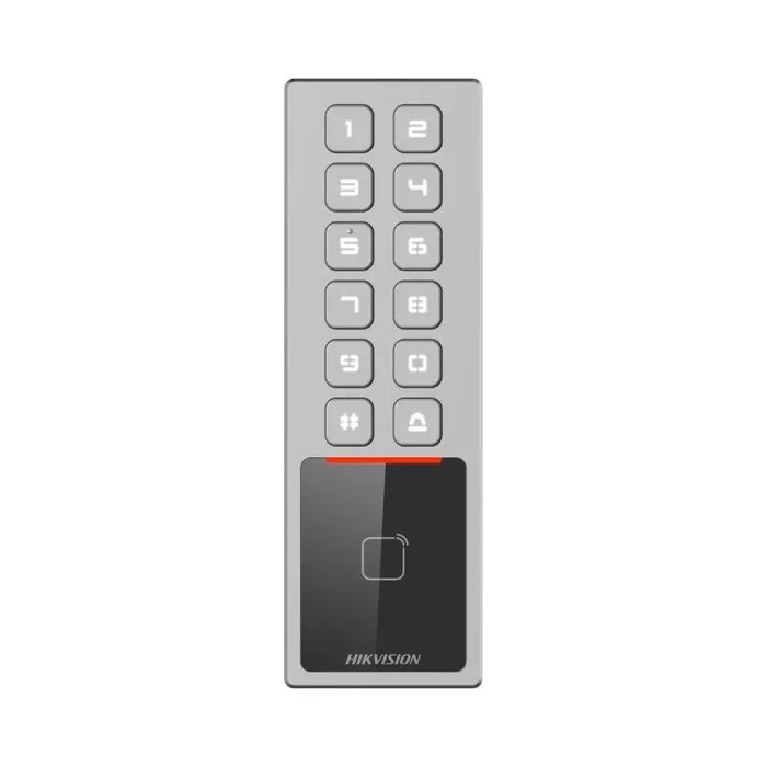 Hikvision DS-K1T805MBWX Lector de control de acceso básico Gris