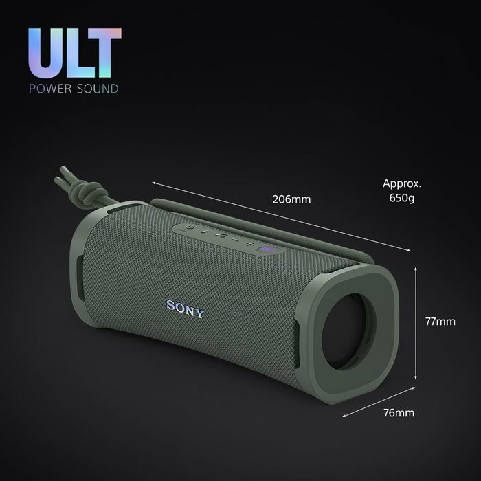 Sony ULT FIELD 1 SRSULT10H Altavoz Portátil Gris