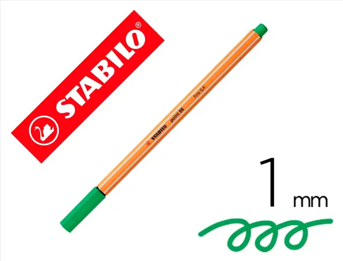 Stabilo Point 88 Esmeralda Claro 0,4 mm