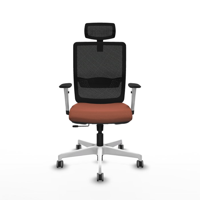 PIQUERAS Y CRESPO Silla de oficina Haches con mecanismo Sincro/Traslack Marrón y Negro PIQUERAS Y CRESPO Silla de oficina Haches con mecanismo Sincro/Traslack Marrón y Negro