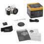 Kodak Astro Zoom AZ425 Cámara Bridge 20.68 MP Sensor BSI CMOS Zoom Óptico 42x Full HD Negro/Blanco