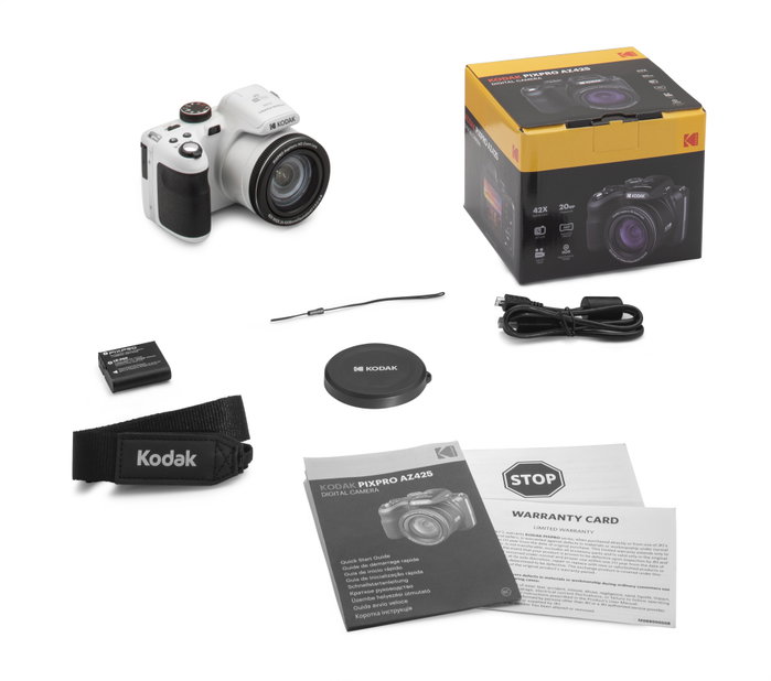 Kodak Astro Zoom AZ425 Blanca, 20MP, Zoom Óptico 42x Kodak Astro Zoom AZ425 Blanca, 20MP, Zoom Óptico 42x