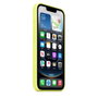 Apple iPhone 16e Funda de silicona Amarillo neón