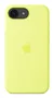 Apple MGYW4ZM/A Funda Silicona para iPhone 16e - Neon Yellow, 6.1", con 55% Silicona Reciclada, Protección contra Caídas y Arañazos