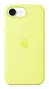 Apple iPhone 16e Funda de silicona Amarillo neón