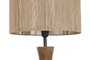 DKD Home Decor Lampara Pie Urban Marron Beige 40 x 141 x 40 cm Fibra E27 50W