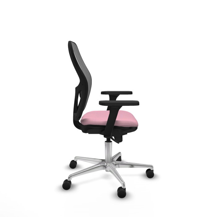 PIQUERAS Y CRESPO Silla de oficina Jorquera Rosa y Gris PIQUERAS Y CRESPO Silla de oficina Jorquera Rosa y Gris