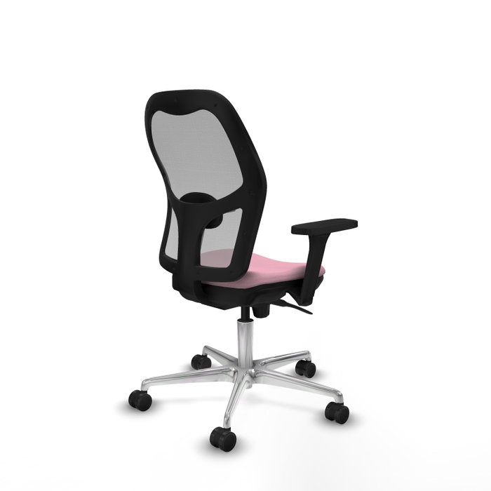 PIQUERAS Y CRESPO Silla de oficina Jorquera Rosa y Gris PIQUERAS Y CRESPO Silla de oficina Jorquera Rosa y Gris