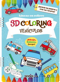 SENSEE Vehículos - 3D COLORING