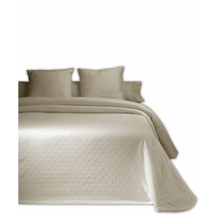 Colcha Hosteline CARMINA Beige Cama de 150 (1 Pieza) Colcha Hosteline CARMINA Beige Cama de 150 (1 Pieza)