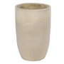 S/2 Jarrones Crema Cerámica Decoración 52 X 52 X 80 cm