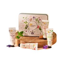 FLEURANCE NATURE Cofre Beige Cuarteto de Cremas de Manos 4uds.
