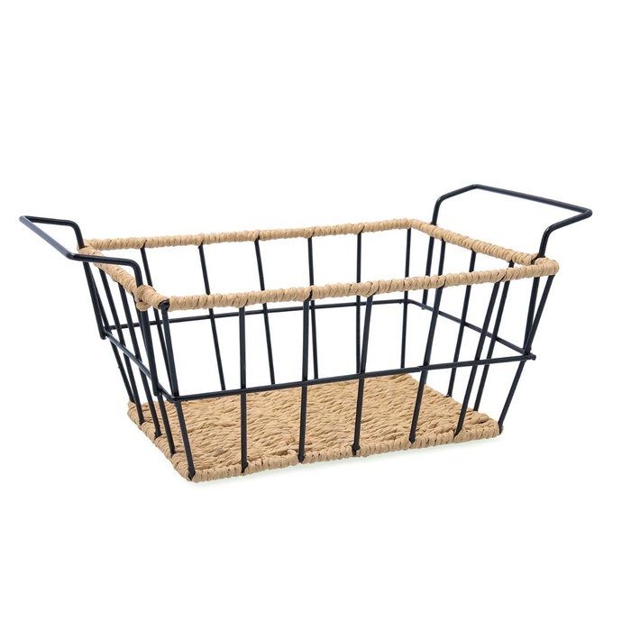 Cesta Baja Acero Carbono Trend Quid 26,5-35x20x12-15,5 cm (12 Unidades) Cesta Baja Acero Carbono Trend Quid 26,5-35x20x12-15,5 cm (12 Unidades)