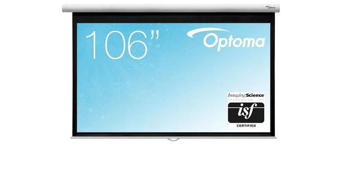 Optoma DS-9106MGA Pantalla de Proyección Manual 106 pulgadas 16:9 Blanco