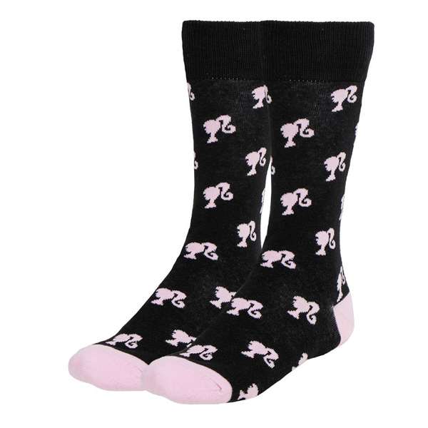 Cerdá Barbie T3643:TU Pack Calcetines 3 Piezas Talla 36-43