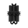 Bachmann Bloque de distribución WIELAND GST18 1xIn/2xOut Negro