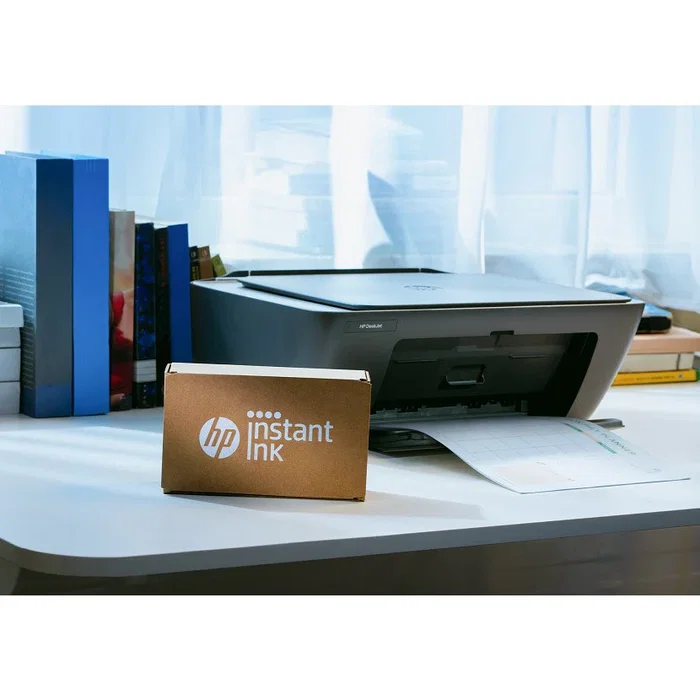 HP DeskJet 2910 Impresora Multifunción Inyección Tinta A4 Wifi, Impresión/Copia/Escáner, 4800 x 1200 DPI, 7.5 ppm Negro, Compatible con HP Instant Ink, Color Gris Negro