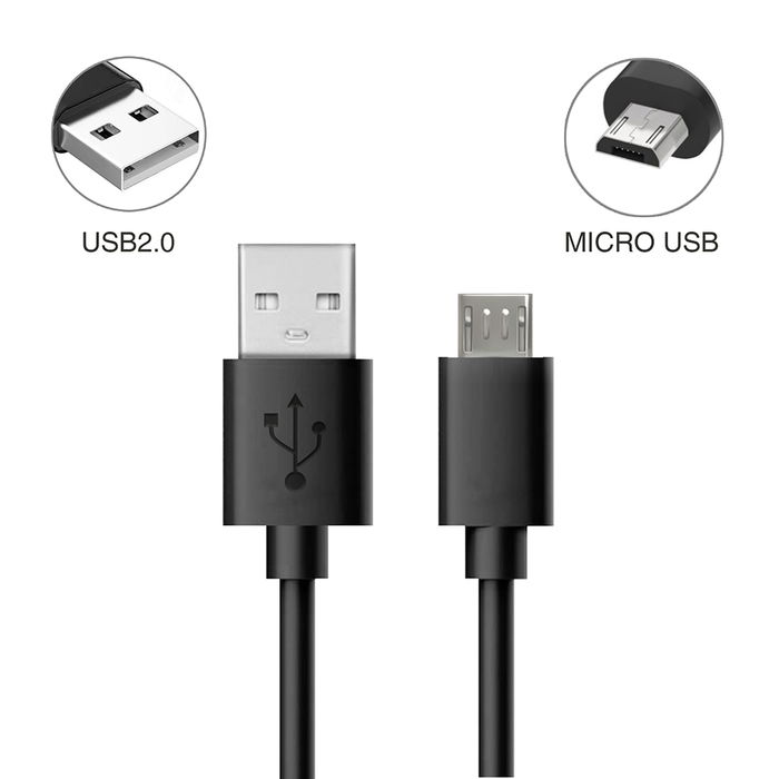 Phoenix technologies Cable USB a Micro USB 3 metros Phoenix technologies Cable USB a Micro USB 3 metros